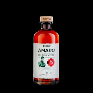 amaro fondatore dei Monti della Laga Scuppoz in Abruzzo liquore digestivo alle erbe e brandy