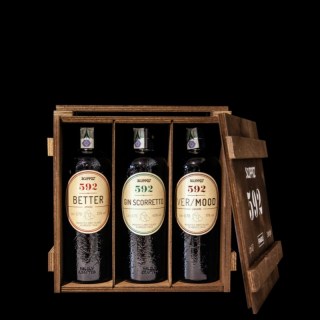box legno wood porta bottiglie confezione regalo per linea Mixology 592