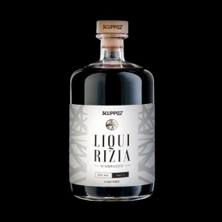 Liquore alla liquirizia Scuppoz con materie prime attentamente selezionate formato 1LT Abruzzo